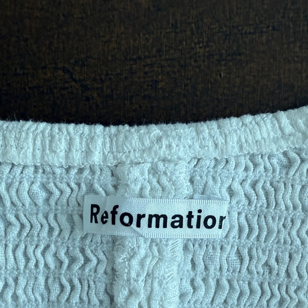 White Women's Top Reformation - Picture 2 of 6